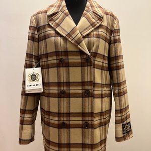 Aritzia Sunday Best Italian Double Breasted Coat